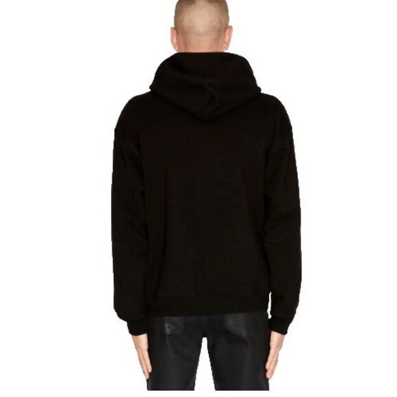 Vayder Men's Cotton Hoodie Kangaroo Pocket Oversized Black Heavy Weight Sz L NEW - Picture 10 of 11